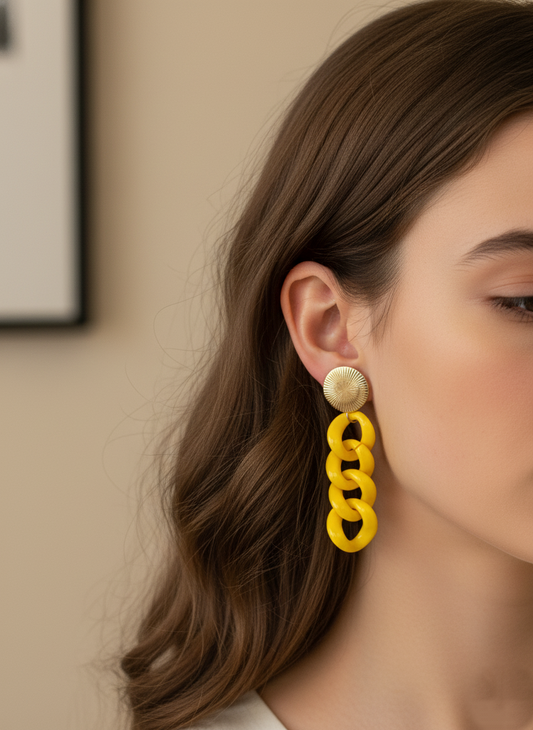 Funkcase Modern Chain Dangles Earrings