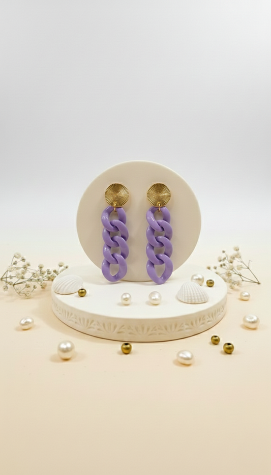 Funkcase Modern Chain Dangles Earrings