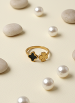 Funkcase Enchanted Clover Platinum Ring