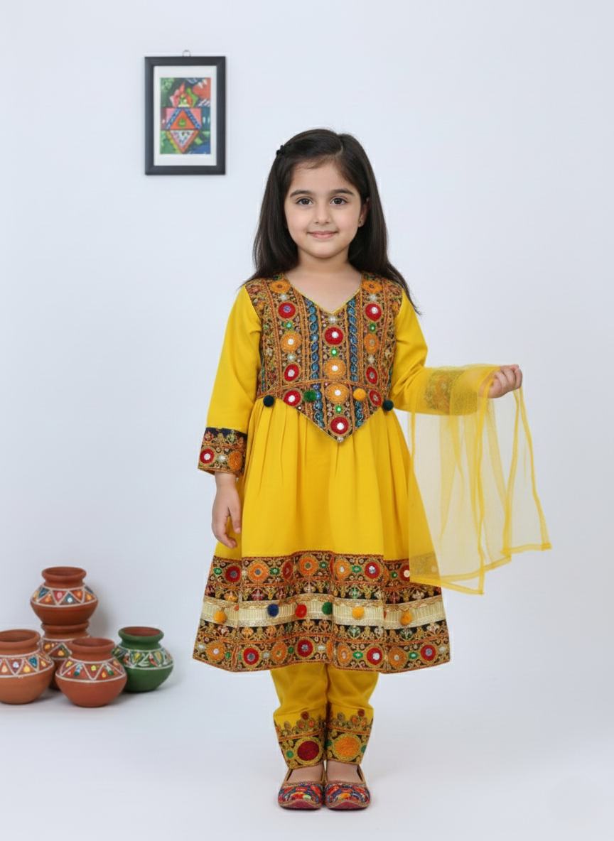 Funkcase "Junior Heritage" Embroidered Pashk