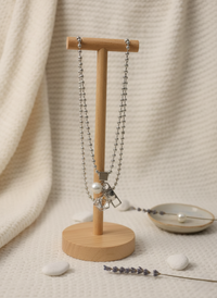 Pearl Accent Longline Pendant