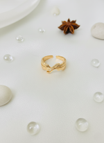 Funkcase Metal Feather Ring