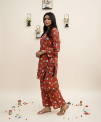 Funkcase Terracotta Rhythm Dress