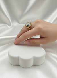 Funkcase Traditional Art Painted Pearl Rings