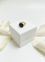 Funkcase Onyx Signet Pearl Ring