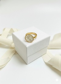 Funkcase Onyx Signet Pearl Ring
