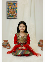 Balochi Traditional Pocket Dress for Kids